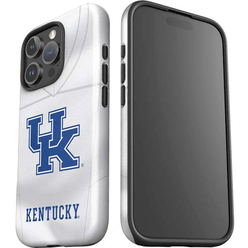 University of Kentucky White Jersey iPhone 16 Pro Impact Case